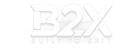 B2X Built to Exit logo