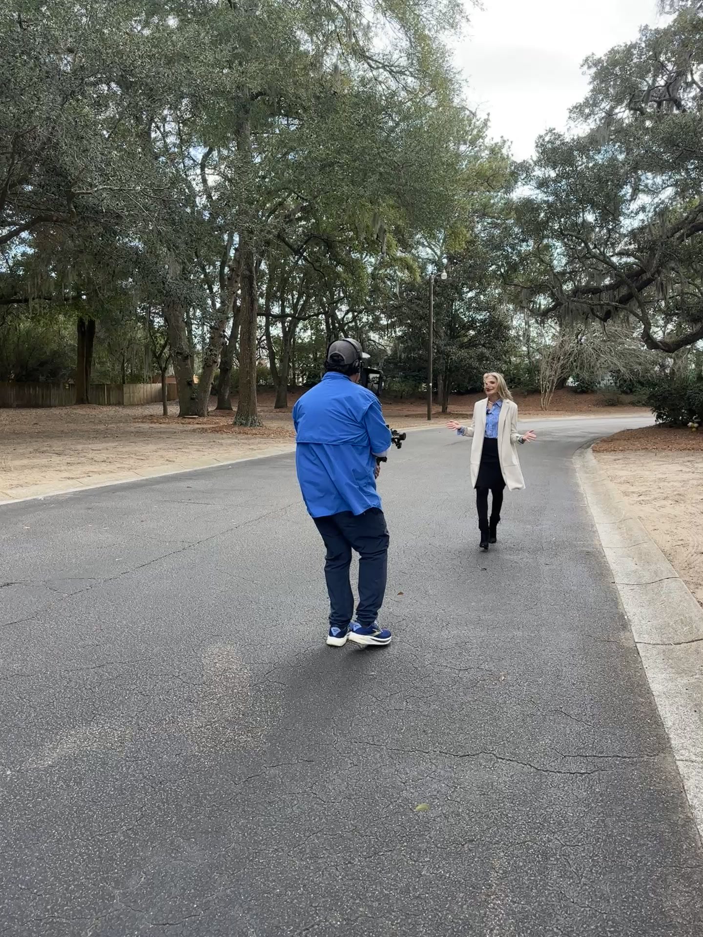 Behind the scenes on a Restart Creative shoot